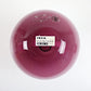 Ria Falk for IKEA handblown mulberry coloured glass onion / ball vases 2 available.