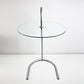 RY postmodern glass side table by Tord Björklund for IKEA 1989 - 90s