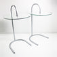 RY postmodern glass side table by Tord Björklund for IKEA 1989 - 90s