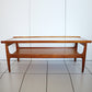 RESERVED RC - mid century glass top coffee table, jens quistgard tray, 1980s cocktail glasses