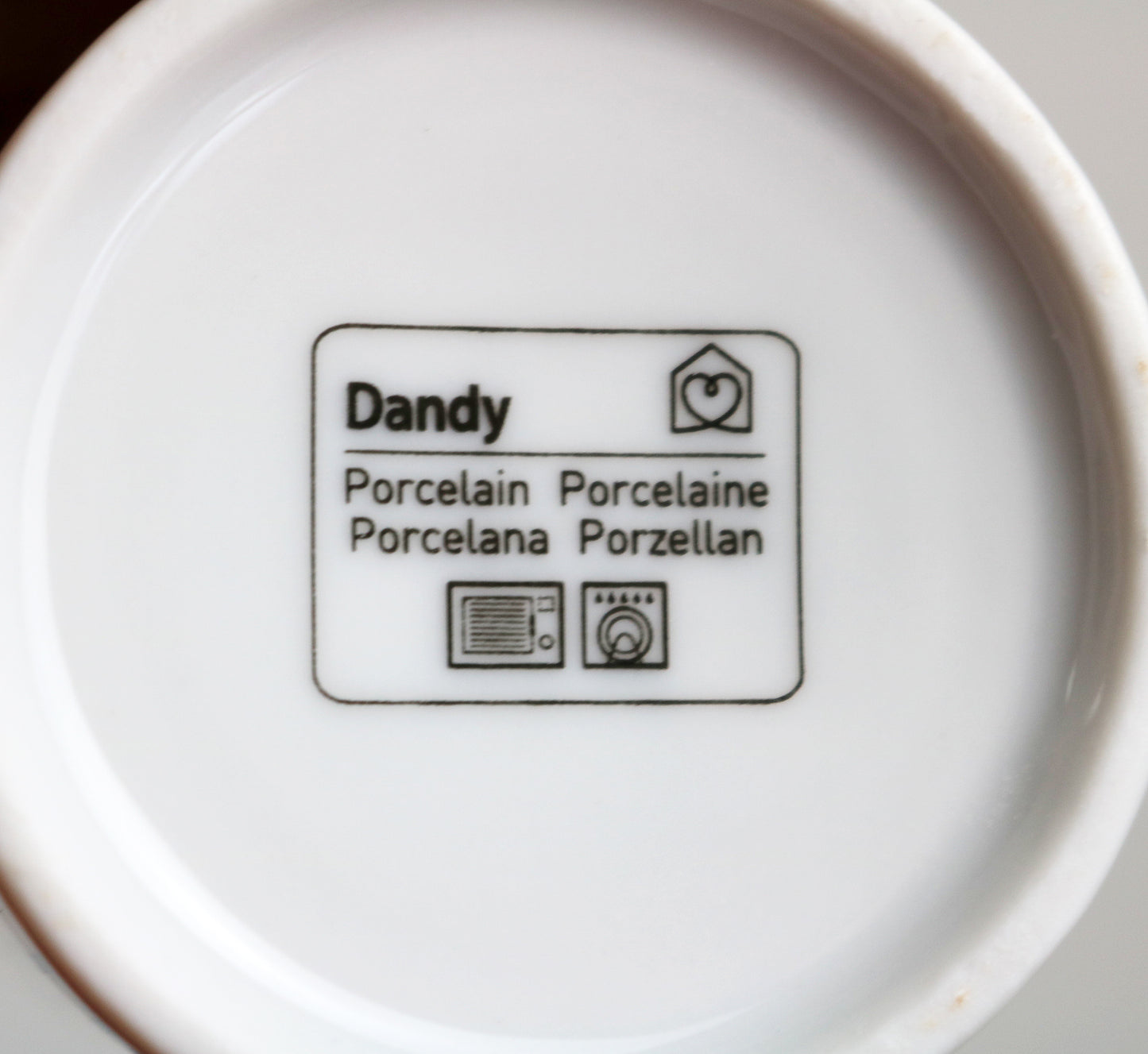 Retired Habitat espresso cup set - Dandy porcelain 2015 Unused stock