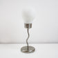 1980s postmodern wiggle lamp - giant light bulb glass shade