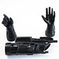 Robocop 1993 Orion pictures 12" talking figure with LCD mouth - both hands + weapon arm attachment (NO hand gun)