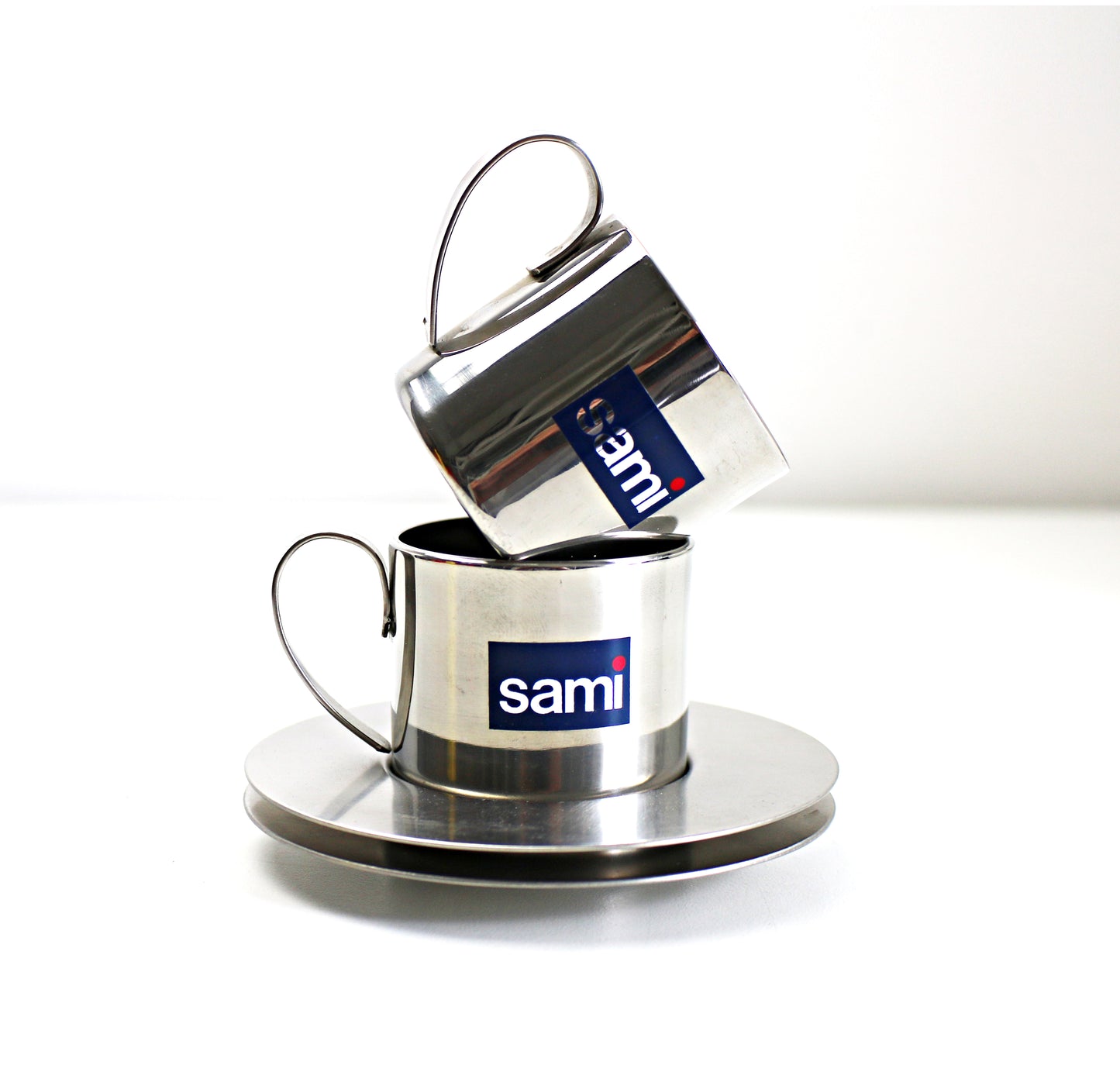 Italian Vemi espresso cups and saucers - 7 available