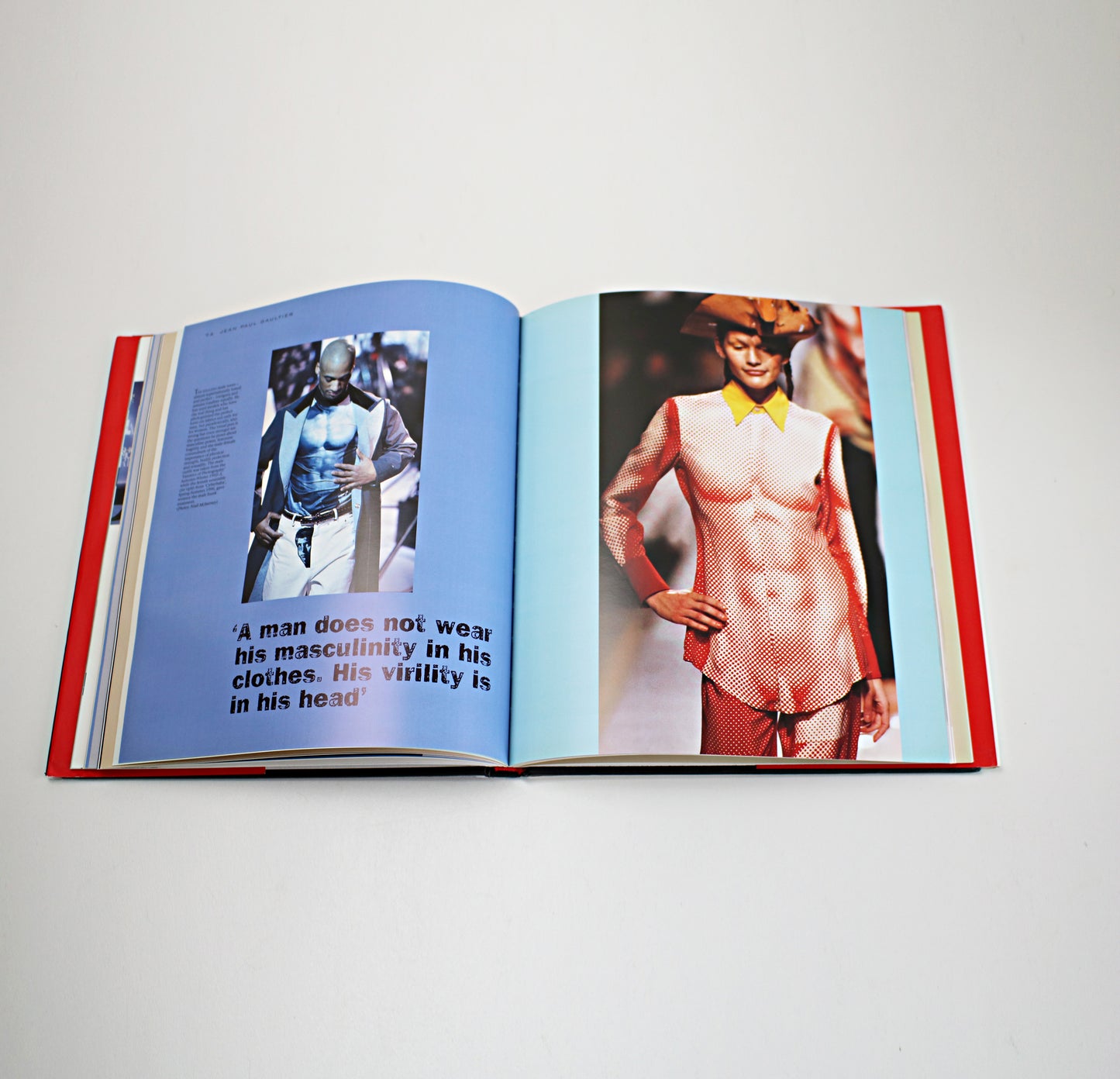 Jean Paul Gaultier by Colin McDowell: Hardback book - First Edition + First State (Cassell-only imprint) + Printed in Italy