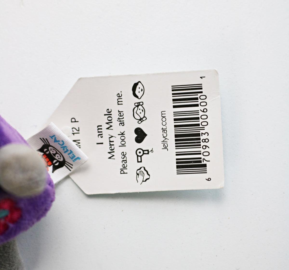 Jellycat rare and retired vintage Merry Moles with TAGS - sold individually - 3 colours available.