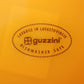 1990s post modern acrylic serving bowl in Satinato Orange - Lollipop range by Guzzini Italy. Unused stock