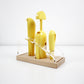 1980s Dario Foglio design bar set (Thema Progetti for Guzzini) bottle opener, corkscrew and nutcrackers