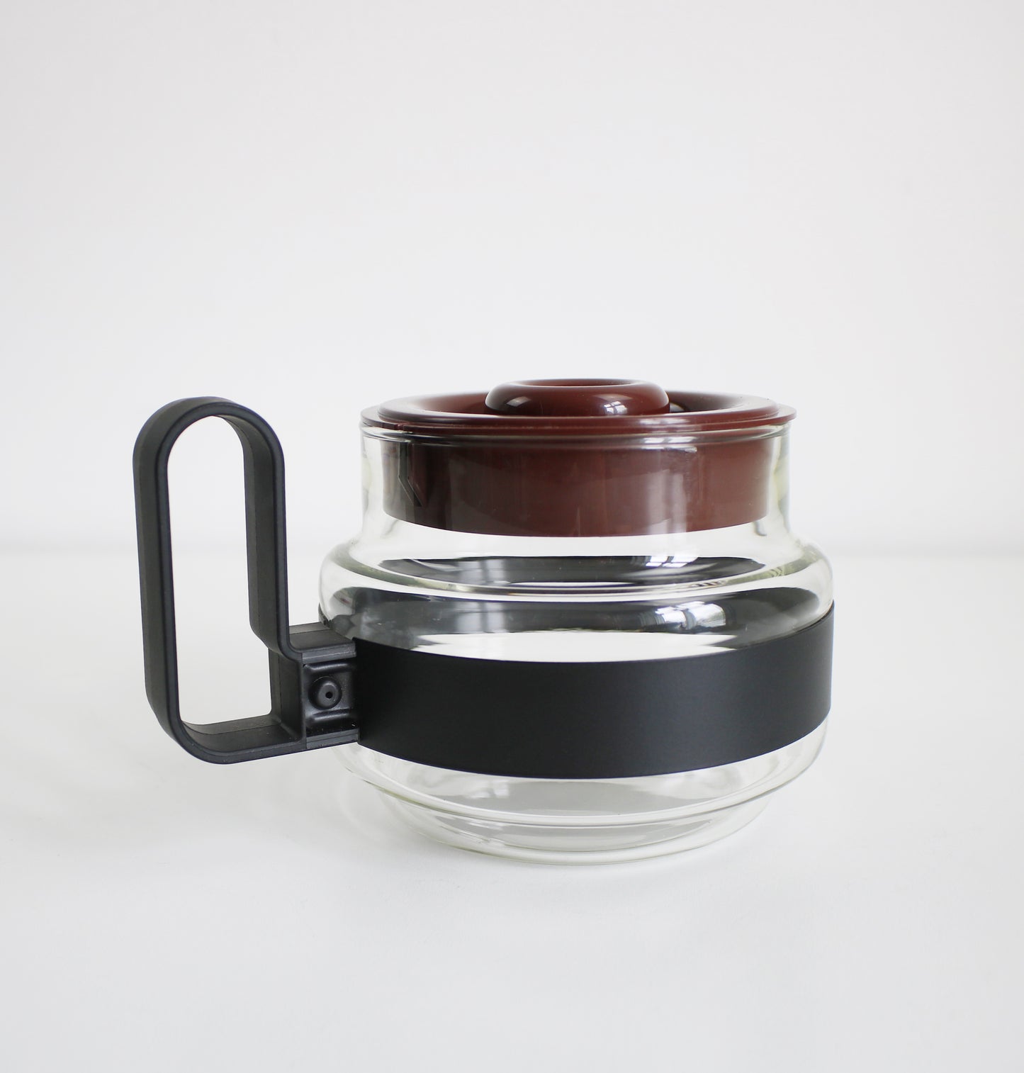 Vintage Pyrex Brasilia Tea Pot Postmodern glass and plastic boxed