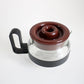 Vintage Pyrex Brasilia Tea Pot Postmodern glass and plastic boxed