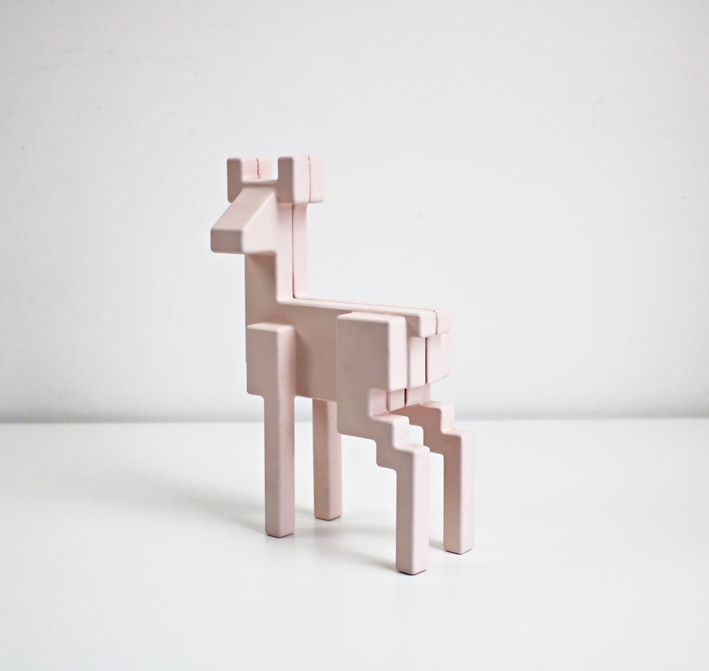 Retired and preloved Samspelt pixel deer by Monika Mulder for IKEA 2 colours available