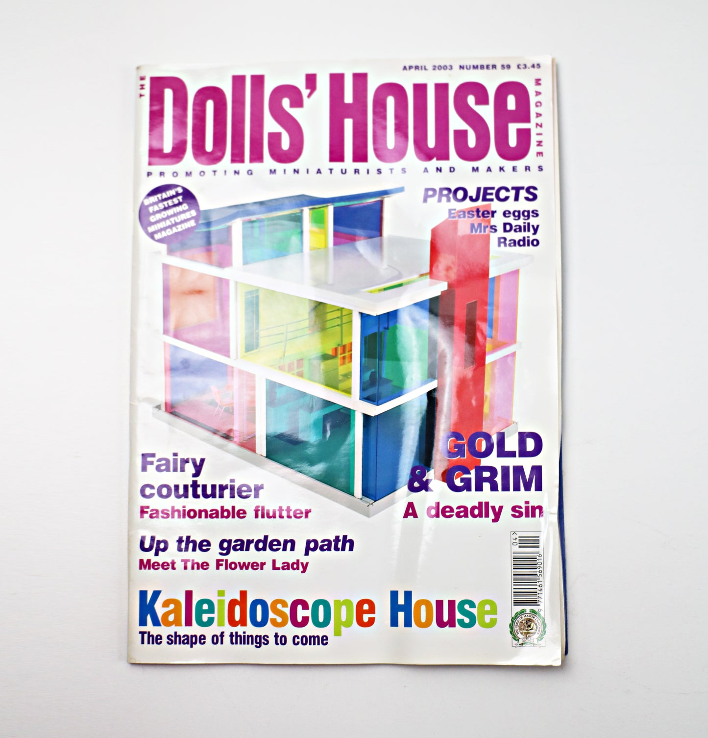 Vintage boxed Kaleidoscope House Designed by Laurie Simmons Peter Wheelwright for Bozart Toys