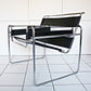 1985 Habitat Wassily armchair in black leather