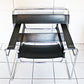 1985 Habitat Wassily armchair in black leather