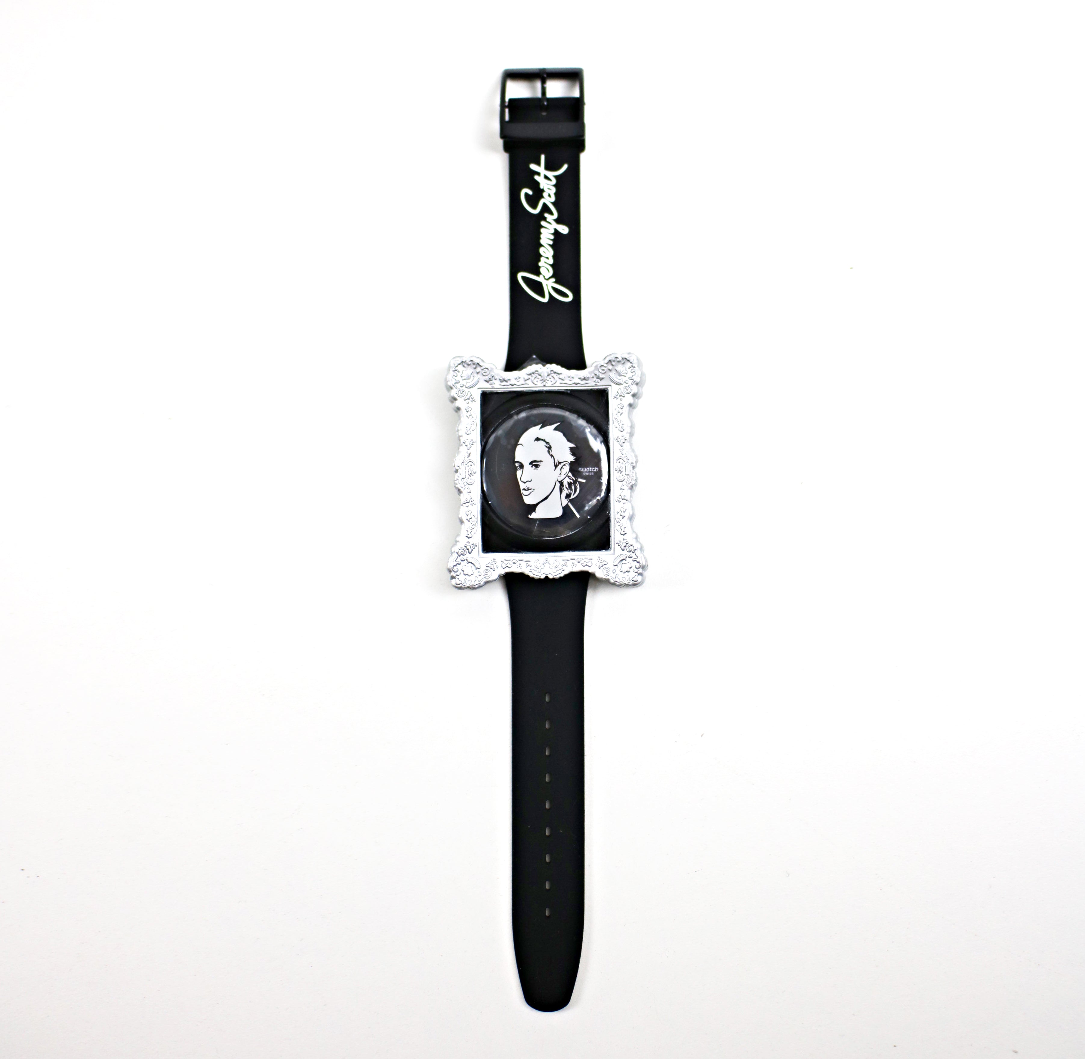 New Limited Swiss Swatch Art Special SUOZ121 Portrait Jeremy Scott 41mm Watch Swatch x Jeremy Scott 2011 Portrait Analog Watch – único13 main image 4