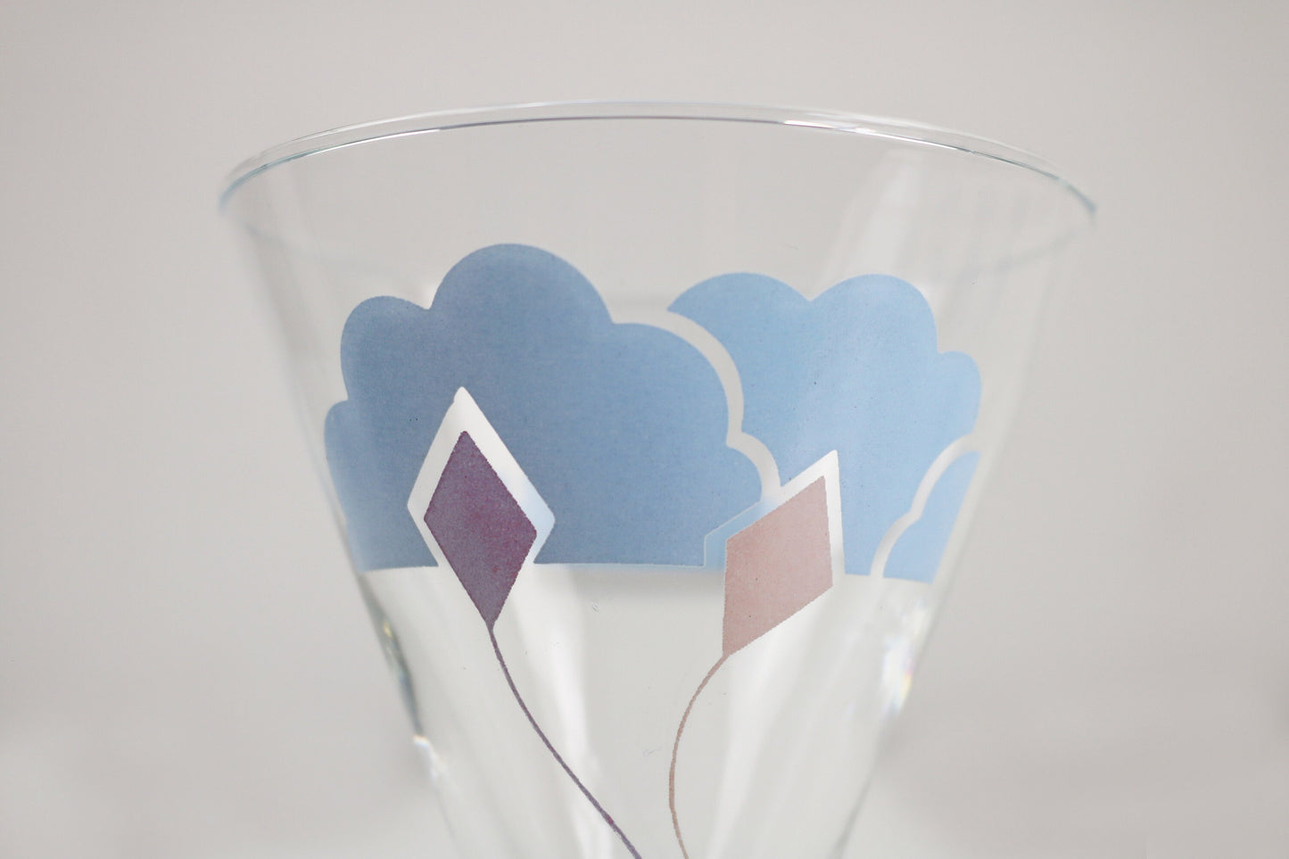 RESERVED RC - mid century glass top coffee table, jens quistgard tray, 1980s cocktail glasses