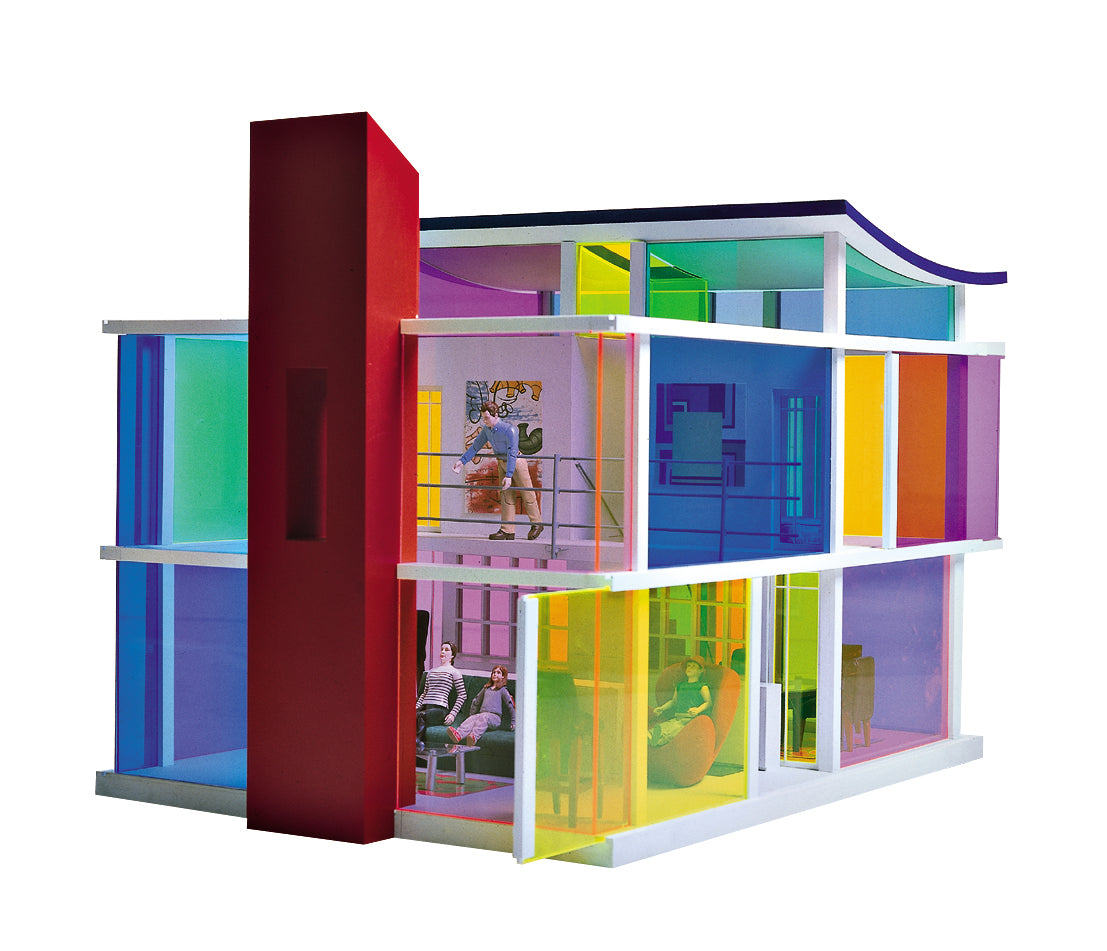 Vintage boxed Kaleidoscope House Designed by Laurie Simmons Peter Wheelwright for Bozart Toys