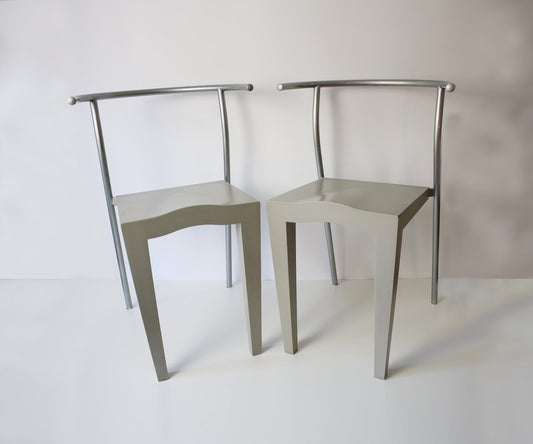 Individual (6 available) 1980s 1990s Philippe Starck Dr Glob chairs by Kartell Italy NOTE ON DELIVERY