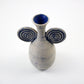 Hand thrown studio pottery stoneware bud vase - signed