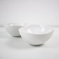 Wovo set of 3 serving bowls - white. Unused early 2000s vintage stock