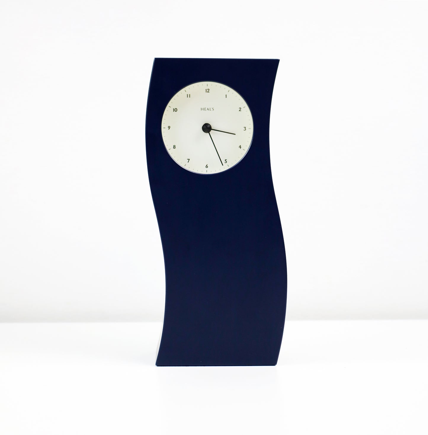 Postmodern mantel clock by Heals - 1990s vintage
