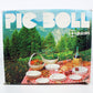 Carlo Vigloni for Guzzini - 1970s orange Pic Boll afternoon tea picnic set - unused vintage stock - rare version