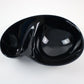 Scott Henderson 2001 Wovo chip and dip bowl - black. Unused vintage stock