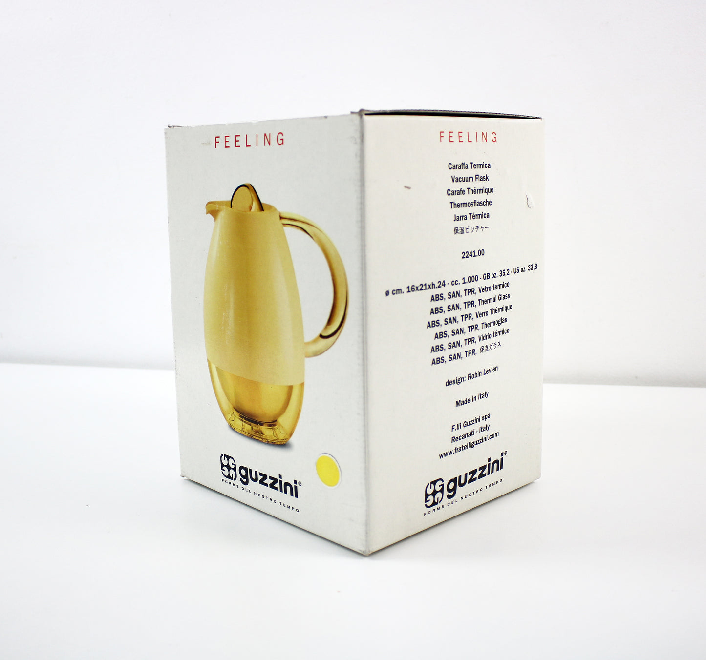 Robin Levien 'Feeling' vacuum flask for Fratelli Guzzini 2003