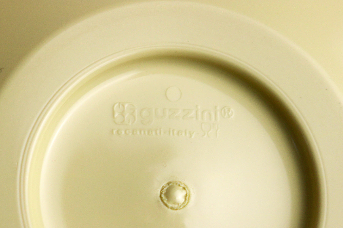 Angletti and Ruzza Zaza espresso cups - cream yellow Fratelli Guzzini