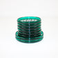 Transparent green acrylic drinks coaster set by Guzzini Italy - 1990s - 8 pieces