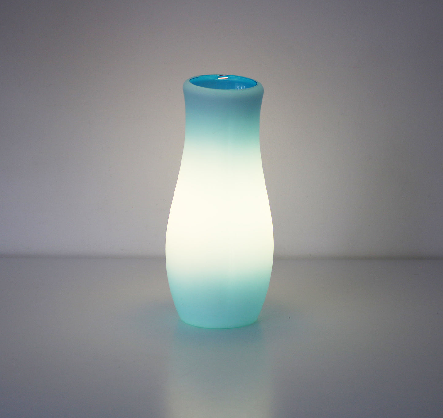 Mylonit cased glass table lamp by IKEA 1990s