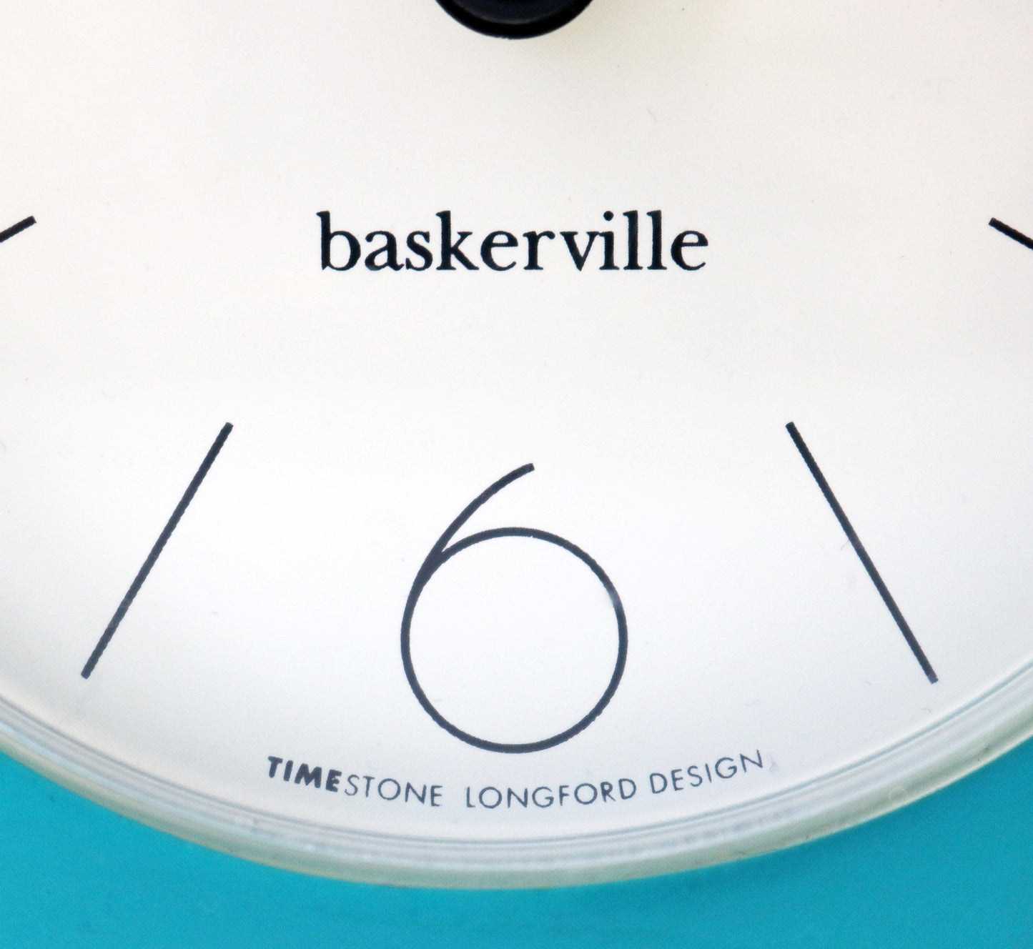 1980s Memphis post modern jester clock by Timestone Longford Design