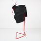 RARE (on stand) Authentic Lindsey B Stix resin sculpture on original red wire stand