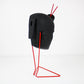 RARE (on stand) Authentic Lindsey B Stix resin sculpture on original red wire stand