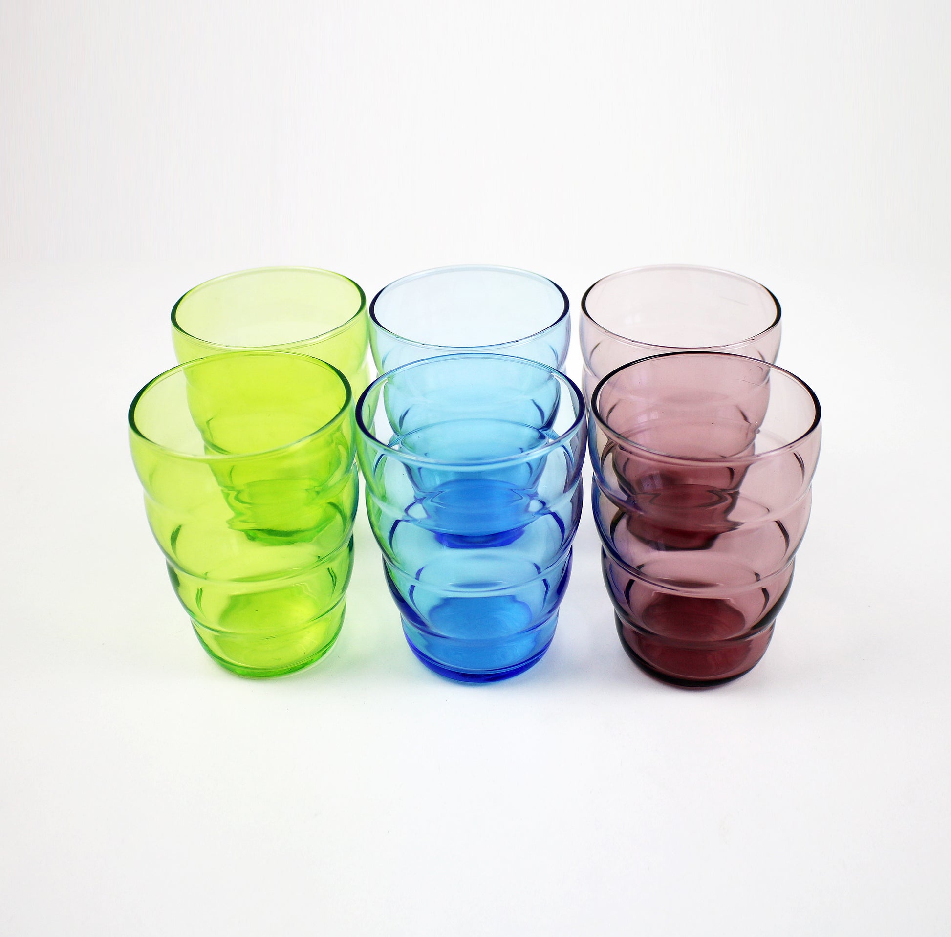 Retired and preloved Skoja beehive glasses by IKEA 2012 - sold in pairs
