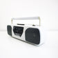 Space age 1989 Sony boombox - radio cassette in pearl white