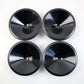 Paulus Van Leeuwen for Spong - Postmodern salad bowls in black plastic - set of 4